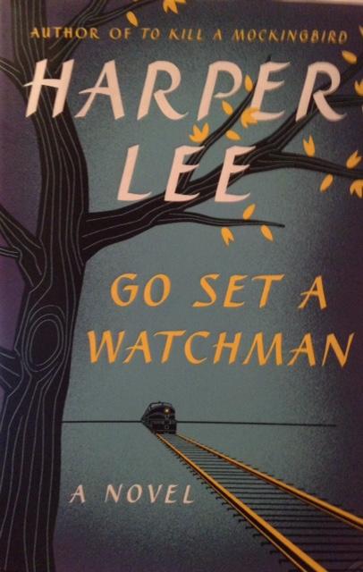 The cover of Go Set a Watchman illustrates the theme of the past and the future coming together.