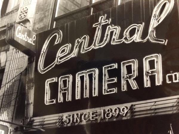 Jonathon Guse uses the stark contrasts between black and white to emphasize the unique quality of a Chicago store sign
