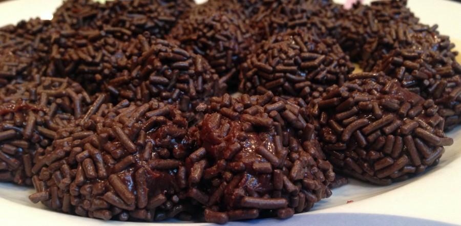A plateful of chocolate heaven brings a goodness one cannot miss with these delectable Brigadeiro truffles.