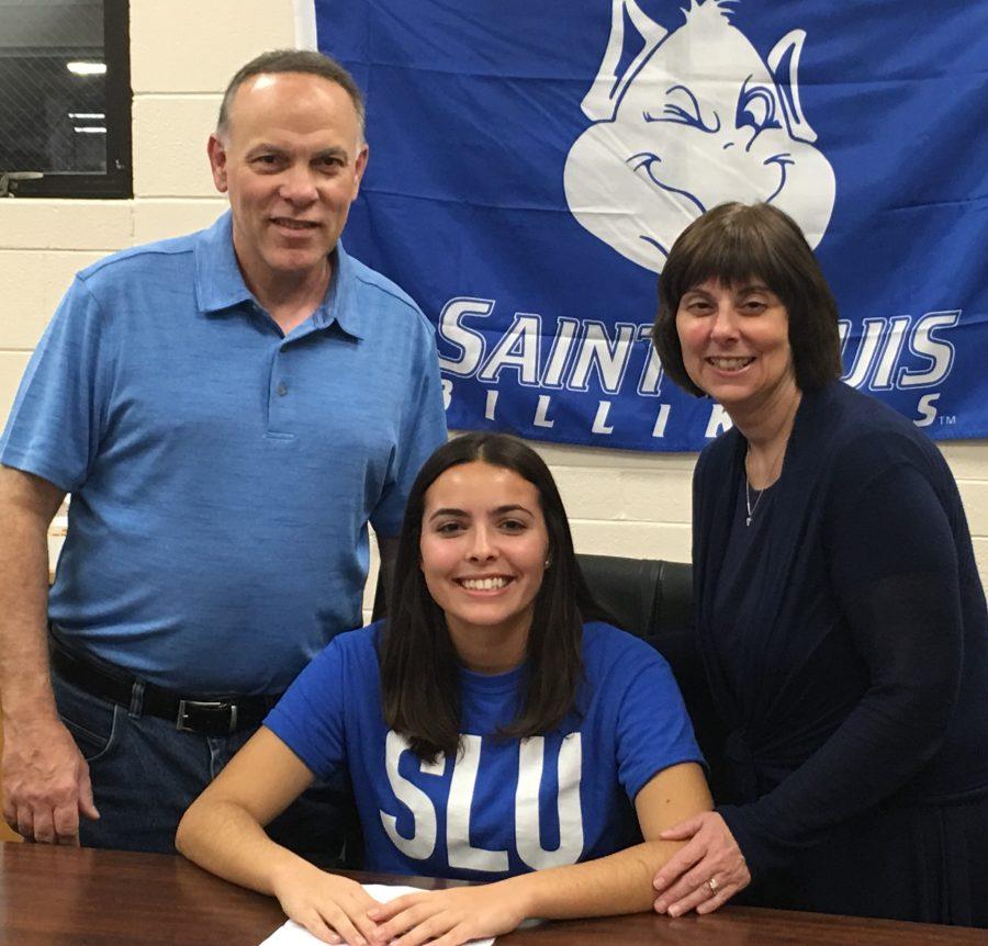 The journey to college field hockey has just begun for Senior Anna Enright who officially signed for the Saint Louis University Billikens this Thursday, November 17th, 2016