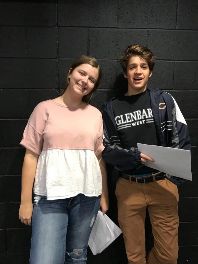 Kate Nalon and Matt Hoerster (above) are cast members in the Black Box production of That’s so 80s, which opens on Jan. 24.    