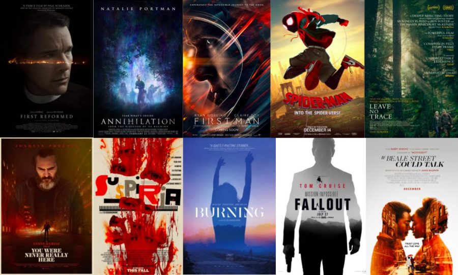 Top 15 Movies of 2018