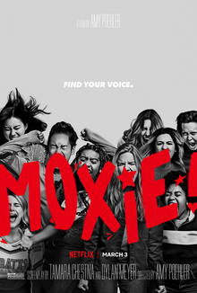 Movie poster for Moxie by Netflix
