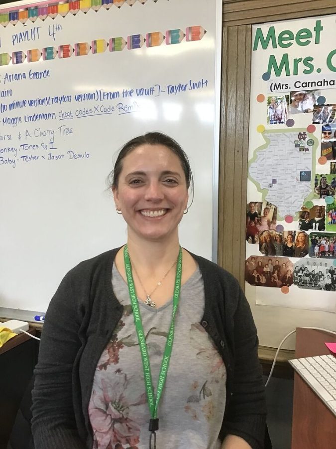 Mrs.+Carnahan+Reflects+on+Her+First+Year+at+Glenbard+West%21
