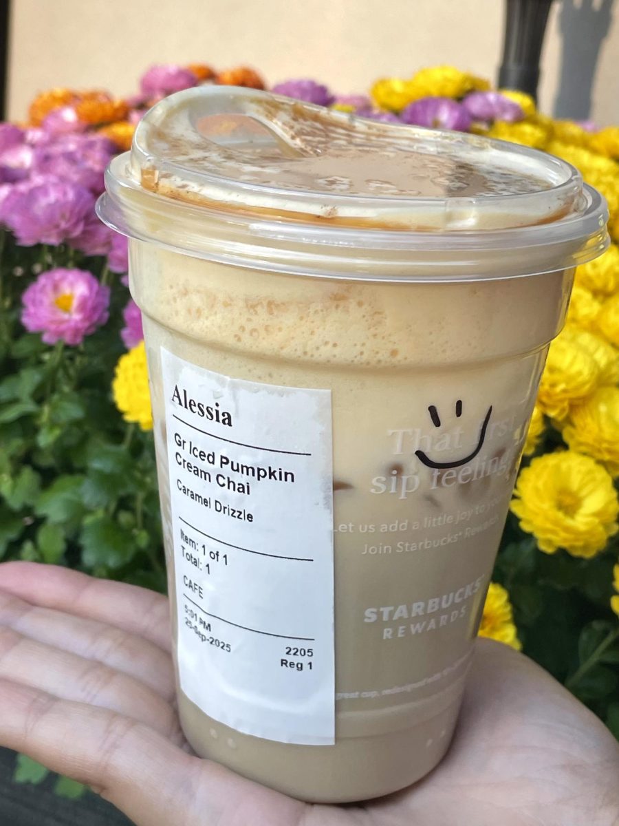 The Pumpkin Cream Chai from Starbucks