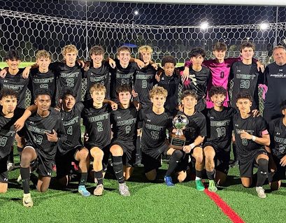 Team photo. Acquired from the Glenbard West Soccer Instagram Page.