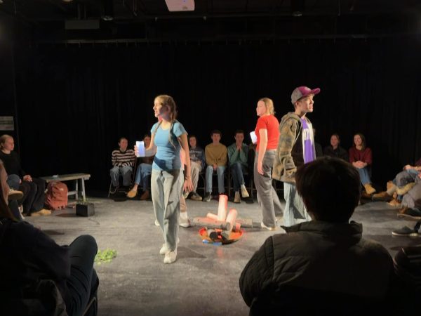 Photo of set of Black Box Theater.